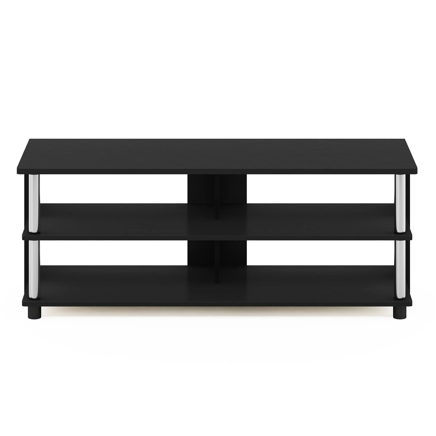 Furinno Turn-N-Tube Shoe Rack, 3-Tier Shoe Organizer, Compact Shoe Storage with Open Shelves and