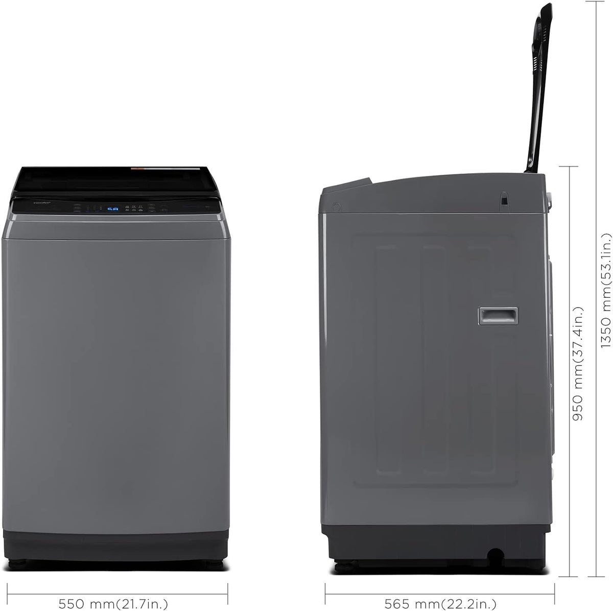 COMFEE??Washing Machine 2.4 Cu.ft LED Portable Washing Machine and Washer Lavadora Portátil Compact