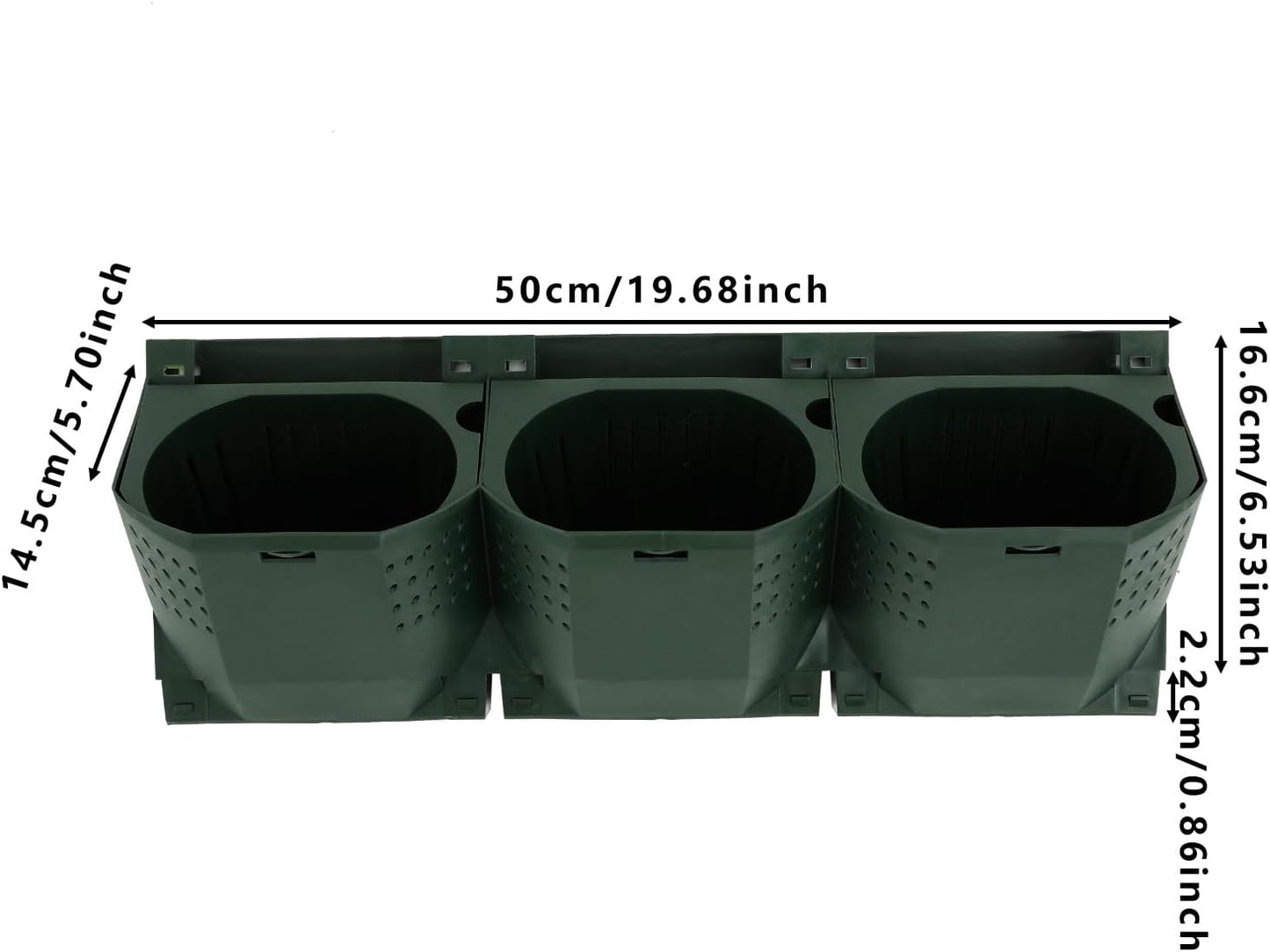 Self Watering Wall Planter | 36 Pots Vertical Garden Planter for Indoor Plants | Wall-Mounted