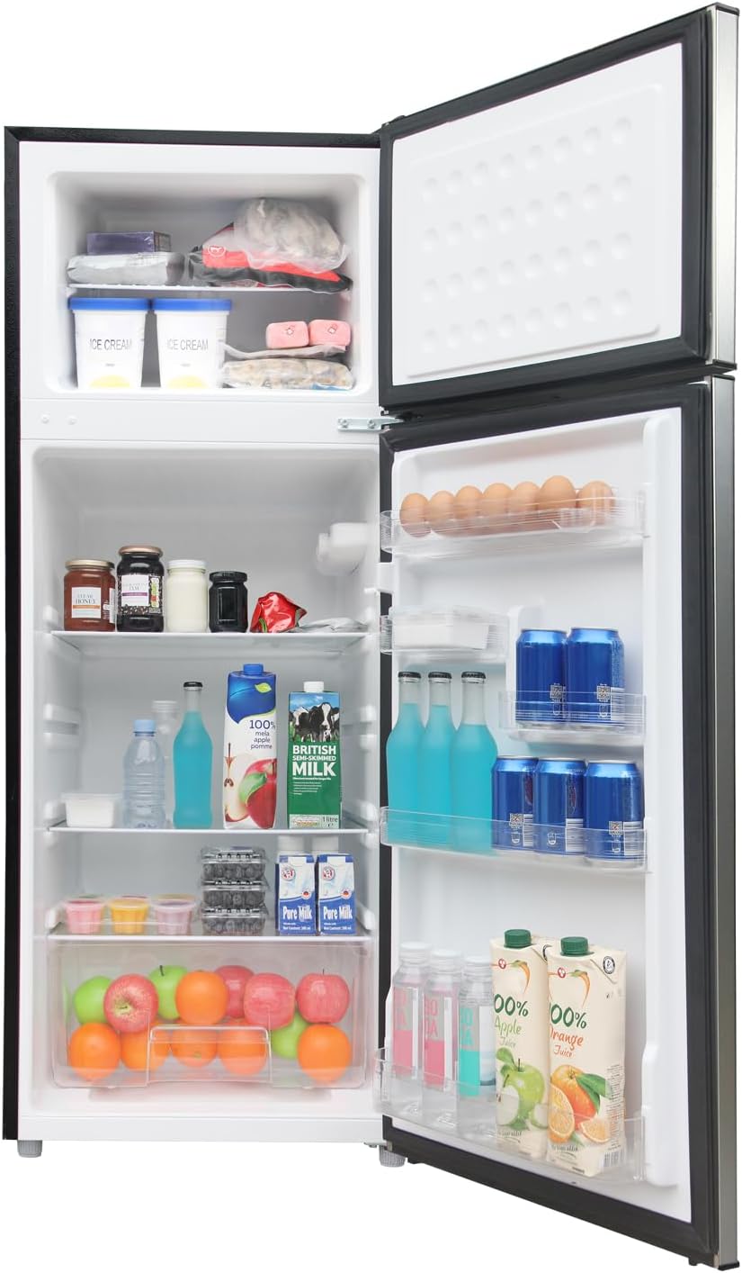 Frigidaire, 2 Door Apartment Size Refrigerator with Freezer, 7.5 cu ft, Adjustable Spill-Proof