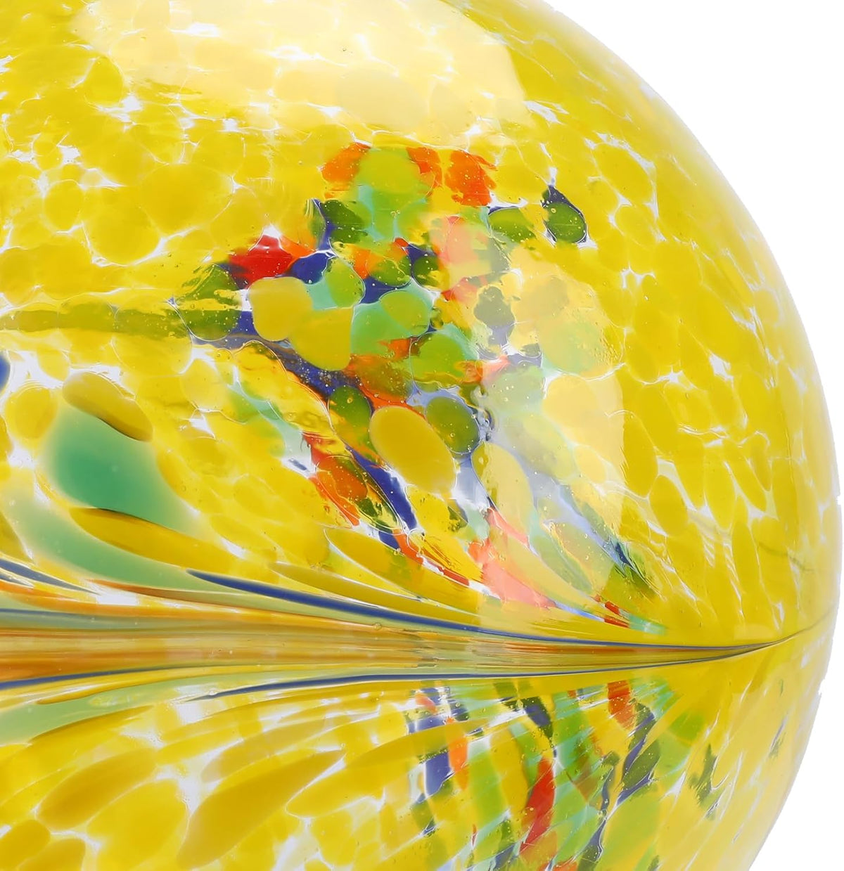 10 Inch Gazing Ball Glass Reflective Garden Globe Outdoor Gazing Globe Yard Ornament for Garden