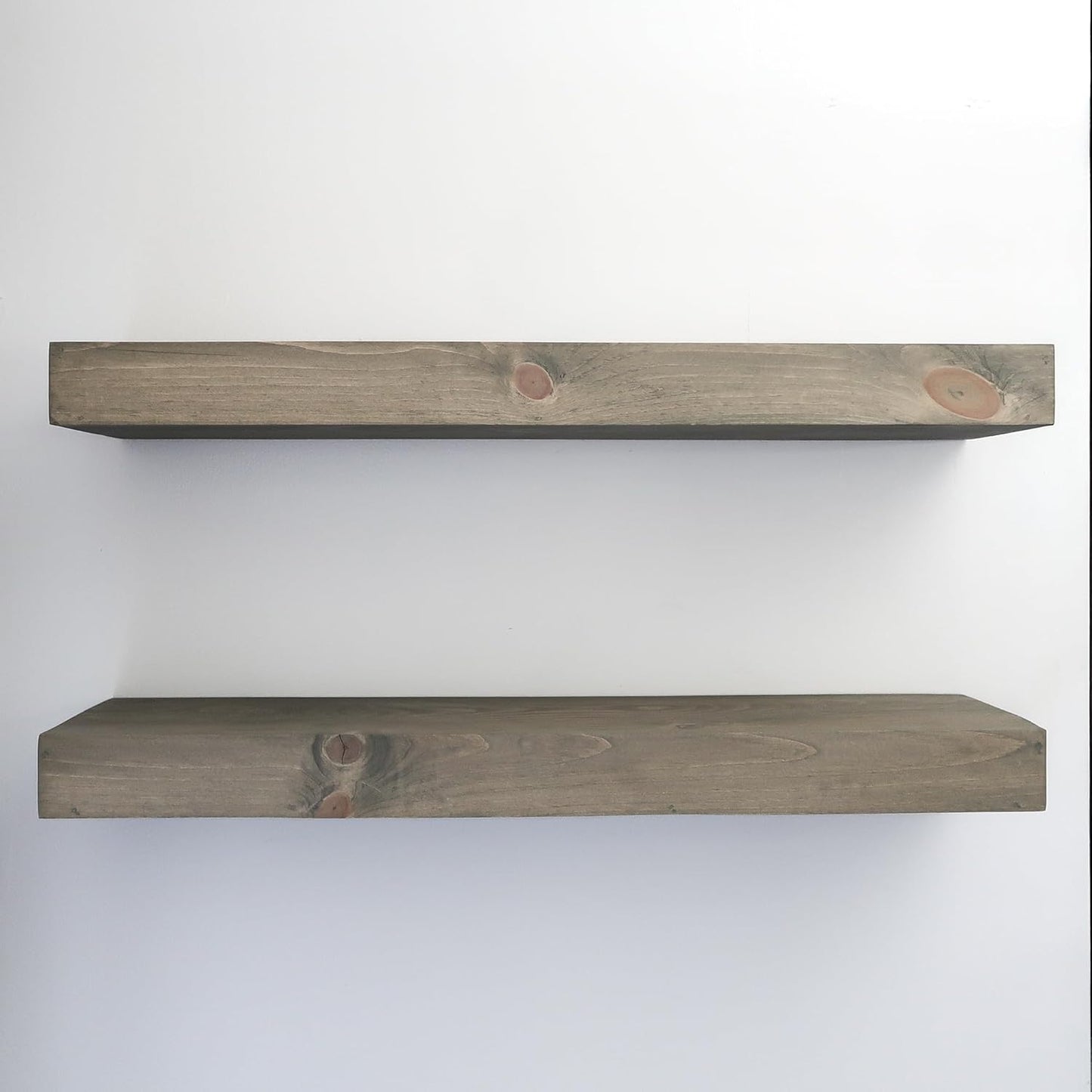Modern Floating Shelves 3 Inches Thick for Wall, Wide Shelves for Kitchen, Living Room, Bedroom