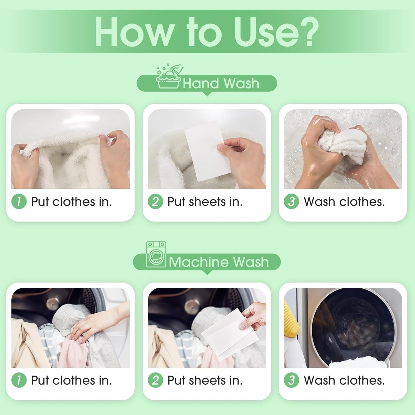 Poesie Laundry Detergent Sheets Fragrance Free 320 Sheets Liquid Free Travel Laundry Soap