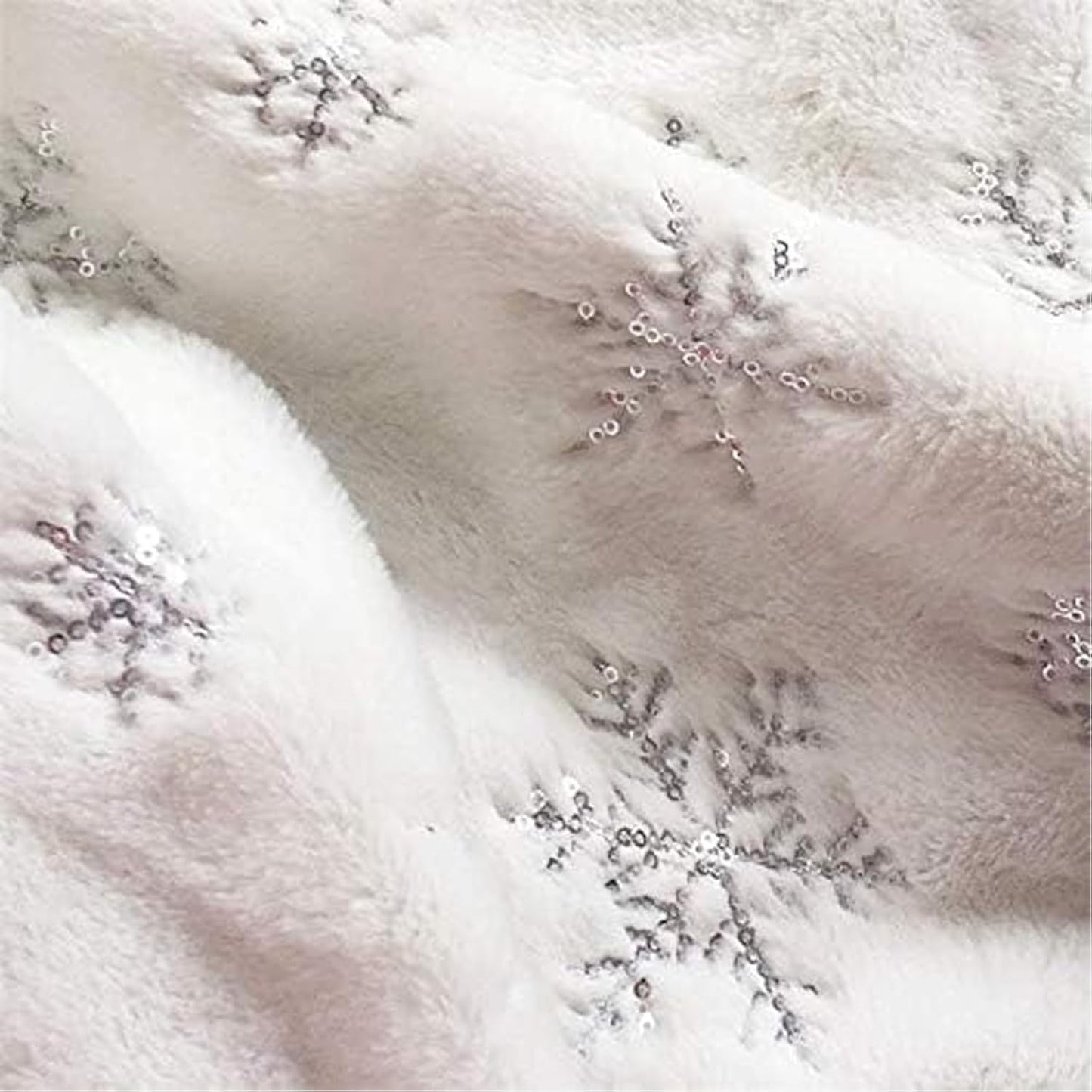 36inch White Christmas Tree Skirt Tree Carpet Blanket, Soft 3ft Xmas Christmas Tree Blanket with