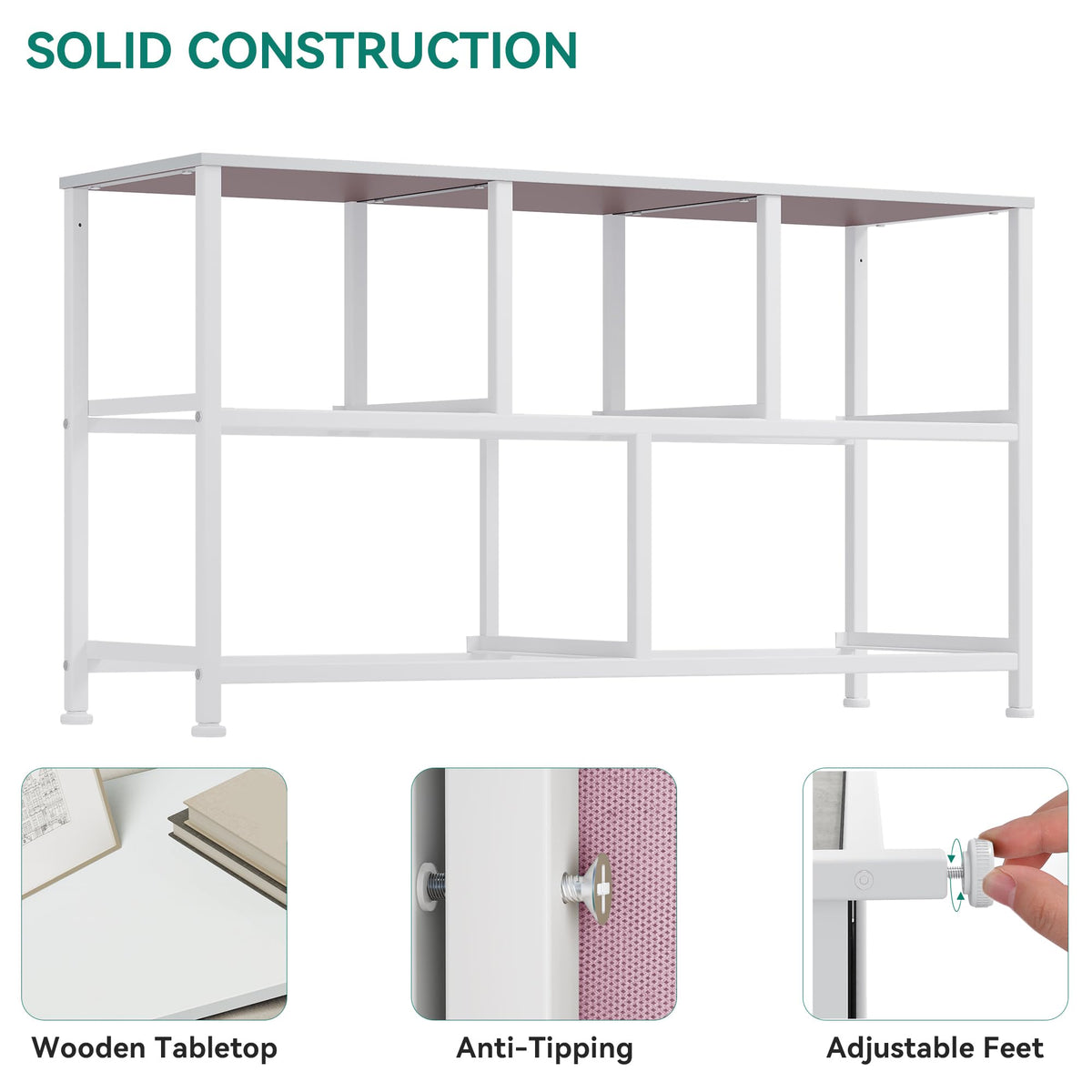 YITAHOME 5 Drawer Dresser - Fabric Storage Tower, Organizer Unit for Bedroom, Living Room, Hallway
