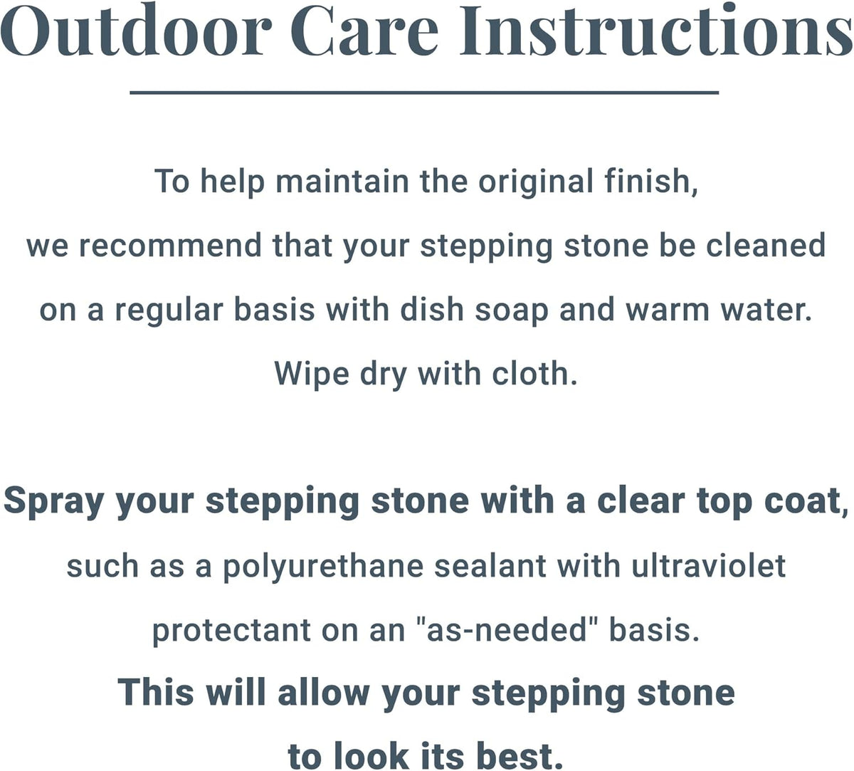 Let's Make Memories Personalized Garden Stone - Resin - Custom Garden Décor - Heart Stepping Stone