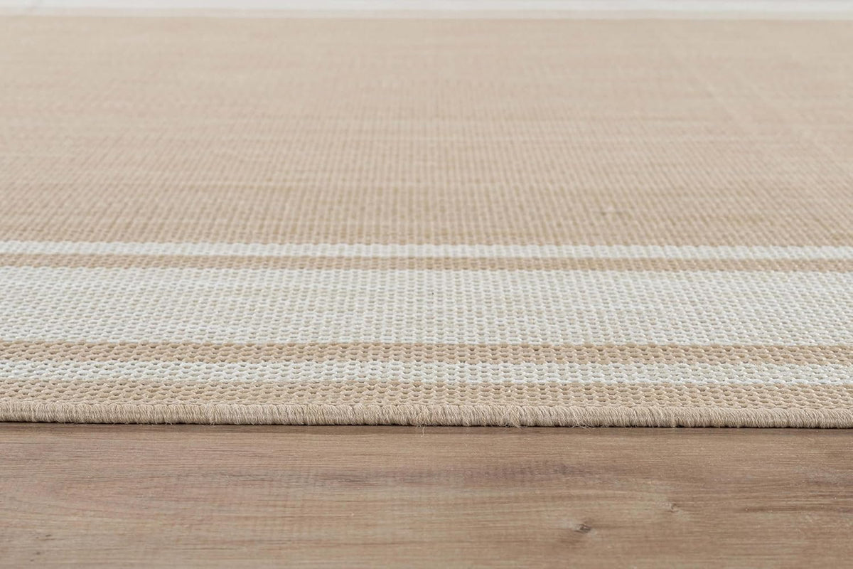 Beverly Rug Large Outdoor Rug 10x14 Modern Bordered Area Rugs for Indoor and Outdoor Patio Deck