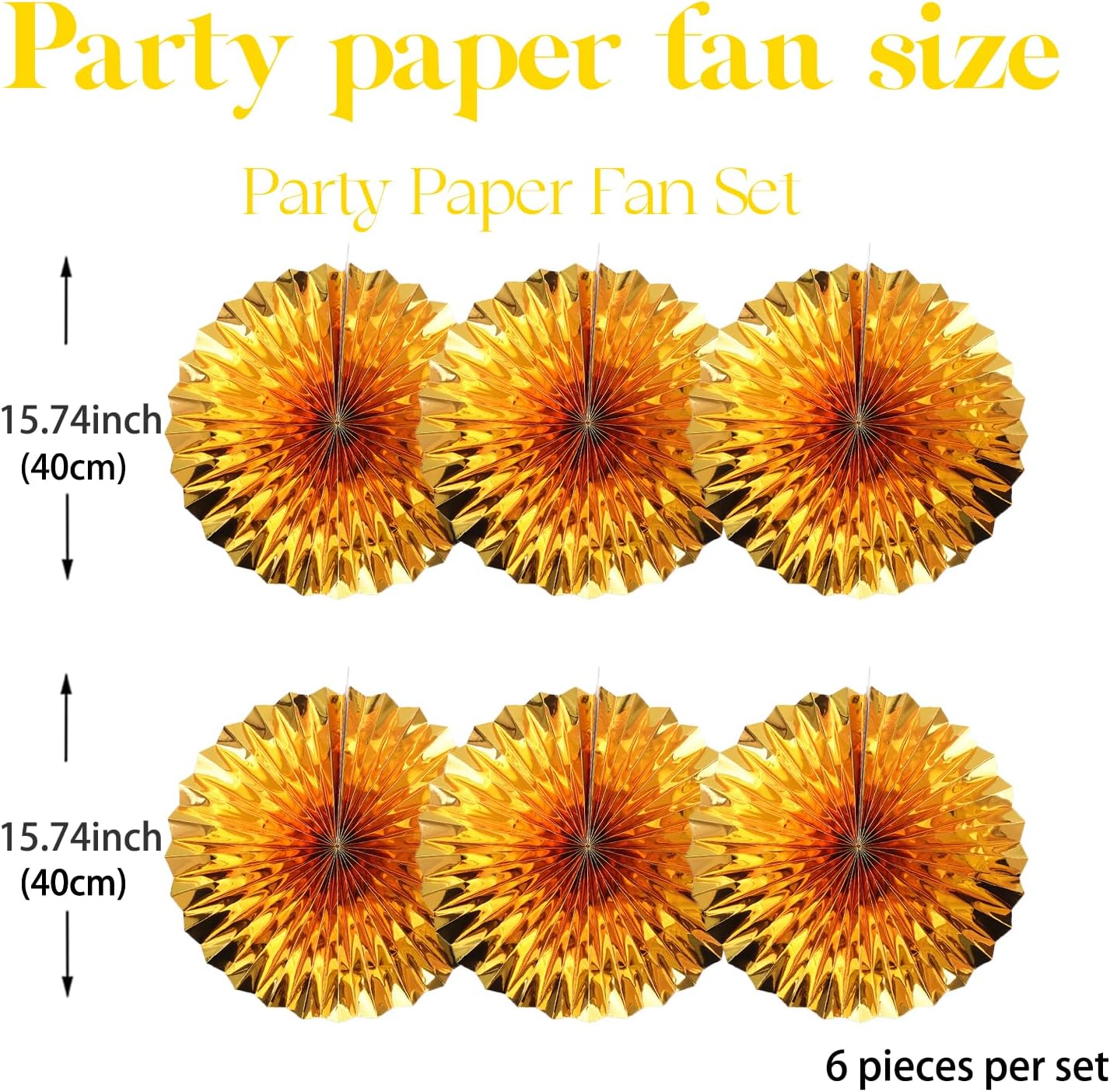 Golden Party Decorations,Engagement Party Decorations 16in,Gold Party Decor, Party Supply