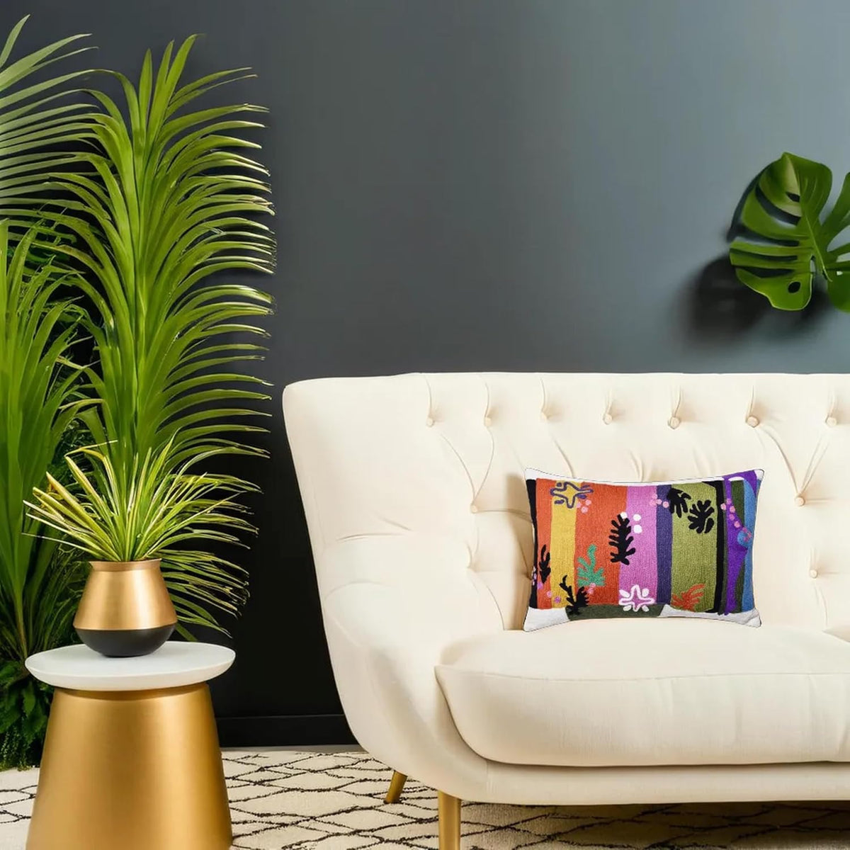 Lumbar Matisse Decorative Pillow Cover Art Nouveau Toss Pillowcase Farmhouse Chair Cushion
