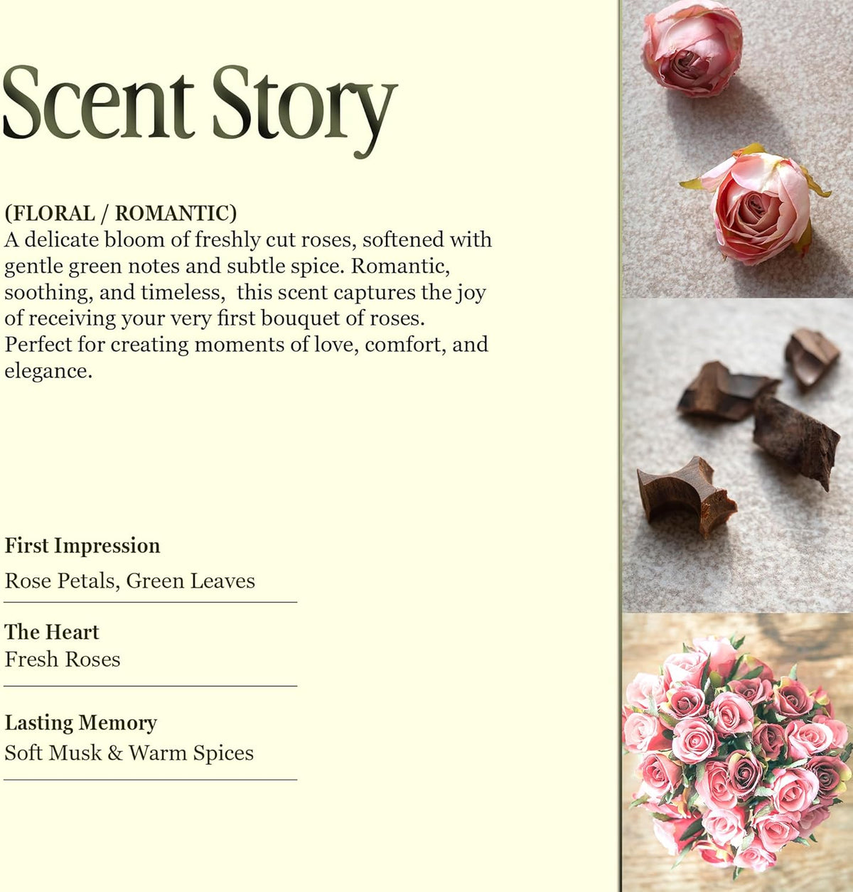 Scented Luxury Candles in Handmade Ceramic Jars, Soy Wax | Canal Rose – Rose Bud & Oud Scented