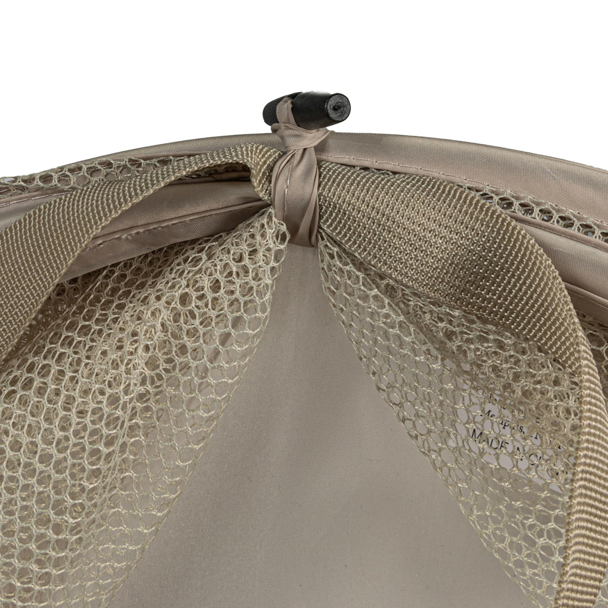 Household Essentials Pop-Up Mesh Laundry Hamper, Beige