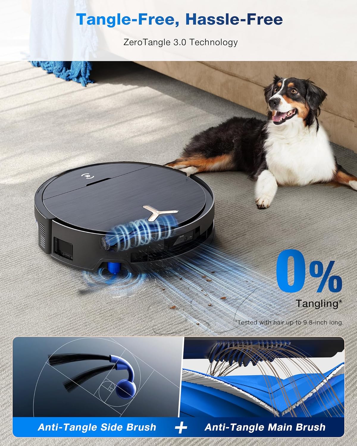 ECOVACS DEEBOT X9 PRO Omni Robot Vacuum and Mop, Blast™ 16,600Pa Suction, OZMO Roller Instant