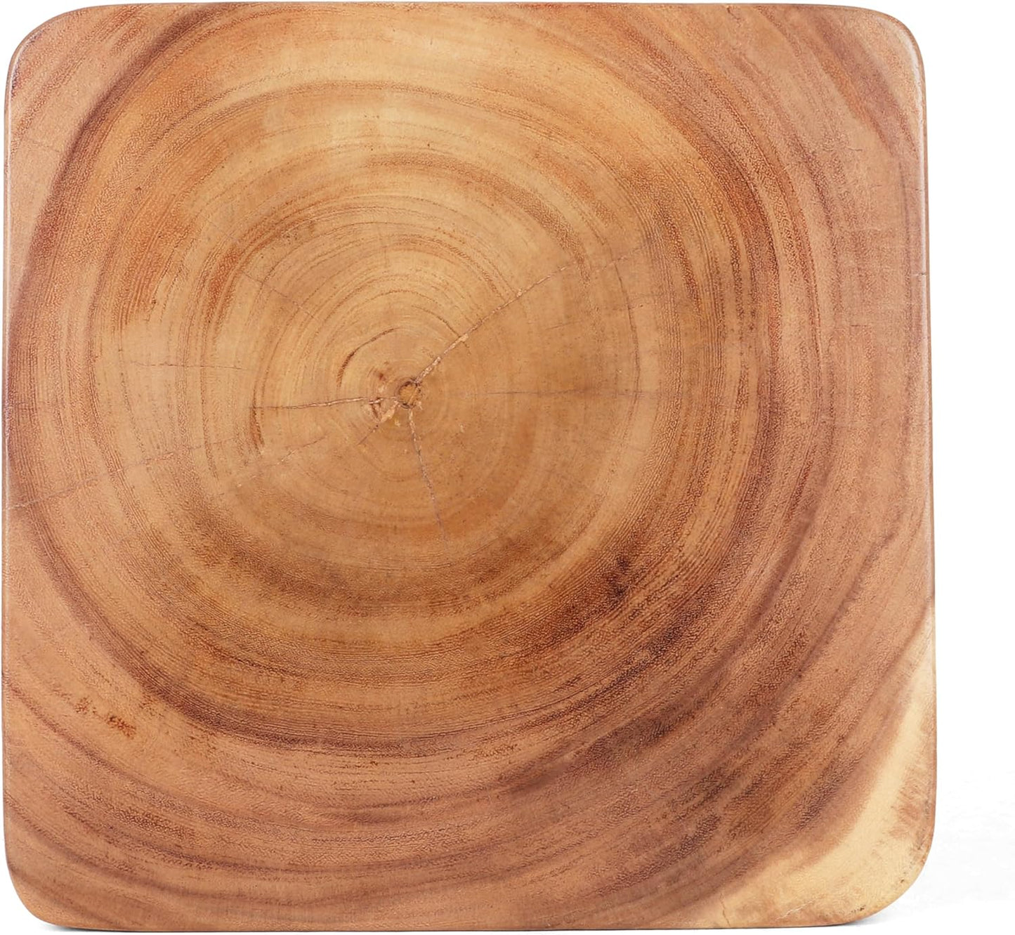 Rutledge & King Wooden End Table - Unique Wooden Side Table - Mid Century Side Table - Saur Wood