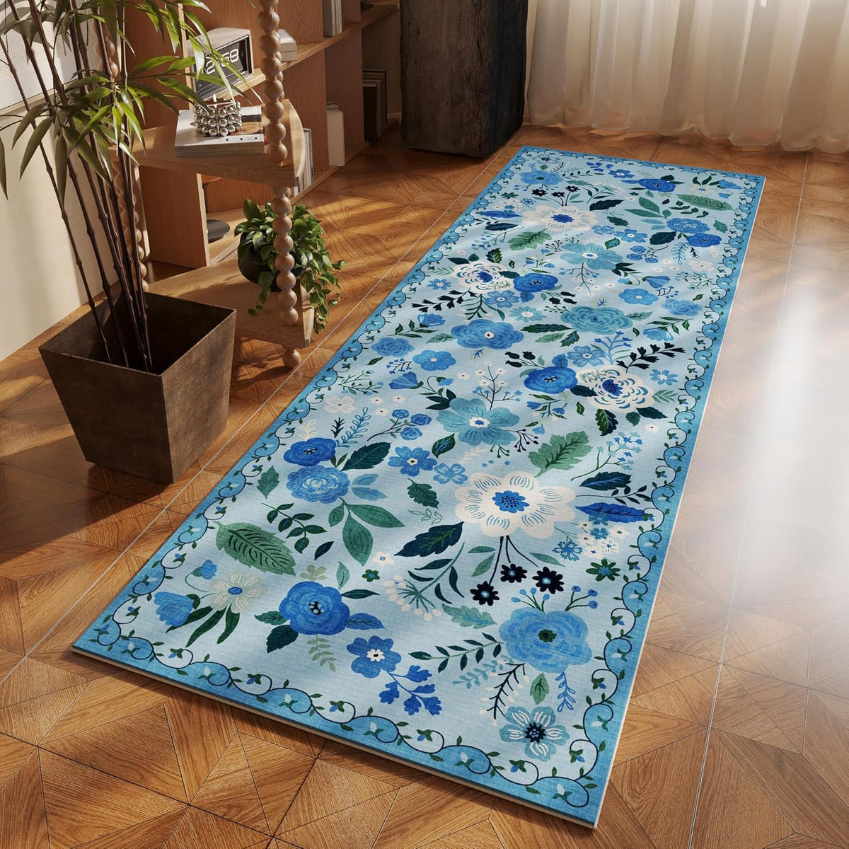 Runner Rug for Hallways Kitchen Rug Non Slip 2'x 6' Washable Runner Rugs with Rubber Backing Soft