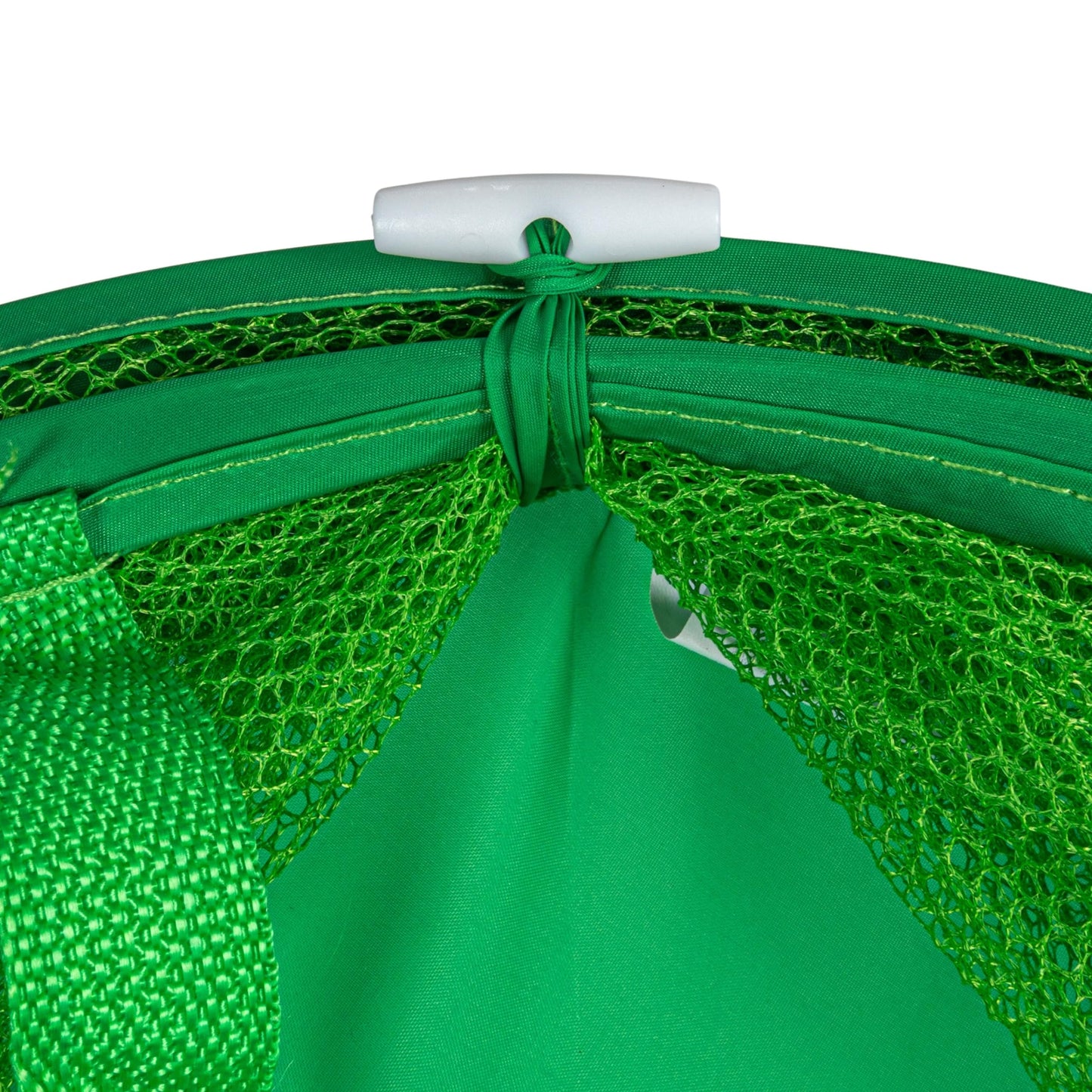 Household Essentials Pop-Up Mesh Laundry Hamper, Green