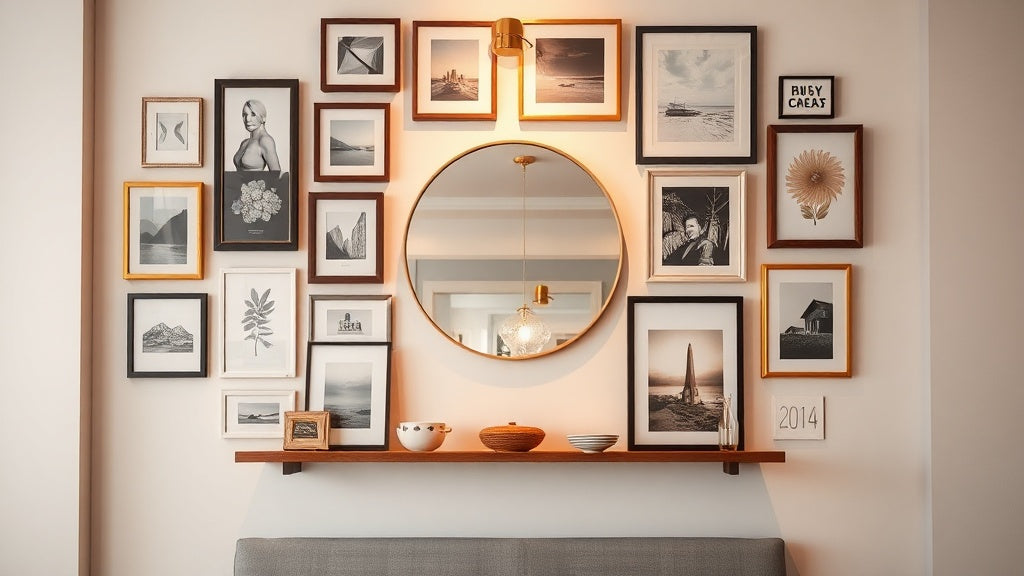 How to Style a Statement Wall: Artwork, Mirrors & Modern Decor Ideas