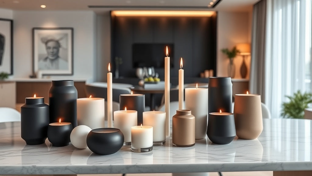 The Best Candle Colors for a Modern, Chic Home