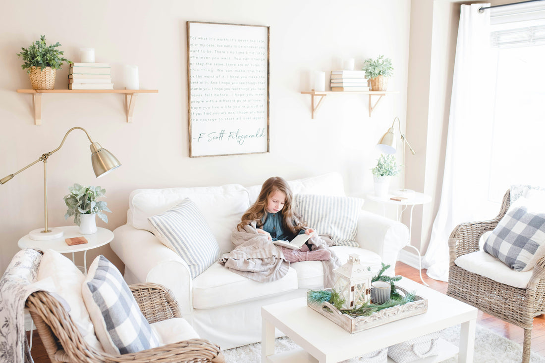 Creating a Cozy Spring Reading Nook