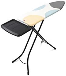 Brabantia Size B Ironing Board (49x15 in) 7 Height Options, Solid Steam Unit Rest Holder (Spring