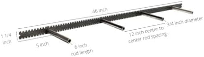 Floating Shelf Brackets - Sheppard Brackets - Easy Install - Heavy Duty (46 inch)