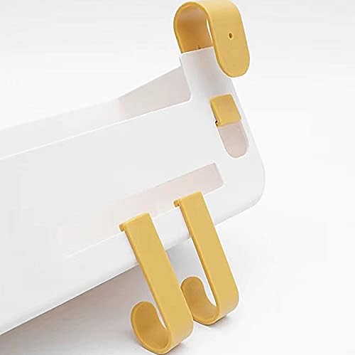 Bedside Hanging Caddy, Plastic Hanging Storage Shelf Holder Organizer for Phone Glasses Bottle