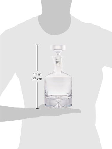 Ravenscroft Crystal | Elegant European-Made Hand-Blown Taylor Decanter w/Stopper | 100% Lead-Free
