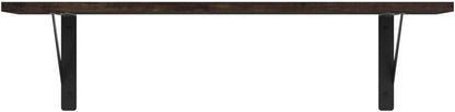 DINZI LVJ Wall Shelves, 23.6 x 7.9 x 6.1 Inch Floating Shelves for Wall, Easy-to-Install Wall