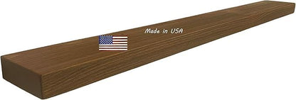 joelsantiques 60 Inch Wooden Floating Shelves for Wall - 60x6x2 in - Made of Natural Wood - Long