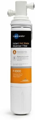 InSinkErator HOT250 Instant Hot and Cold Water Dispenser System & F-1000S Standard Under Sink Water