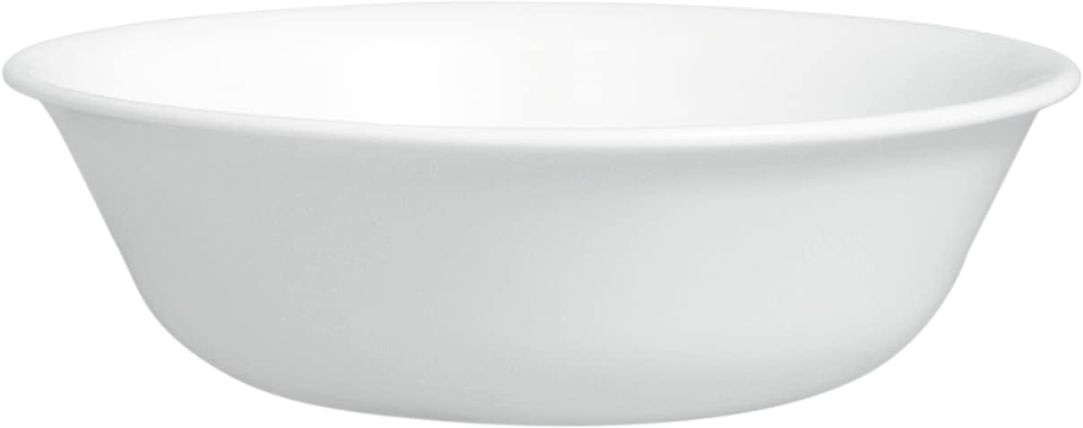 Corelle Vitrelle 4-Pieces 18-Oz Soup/Cereal Bowls Chip & Crack Resistant Glass Dinnerware Set
