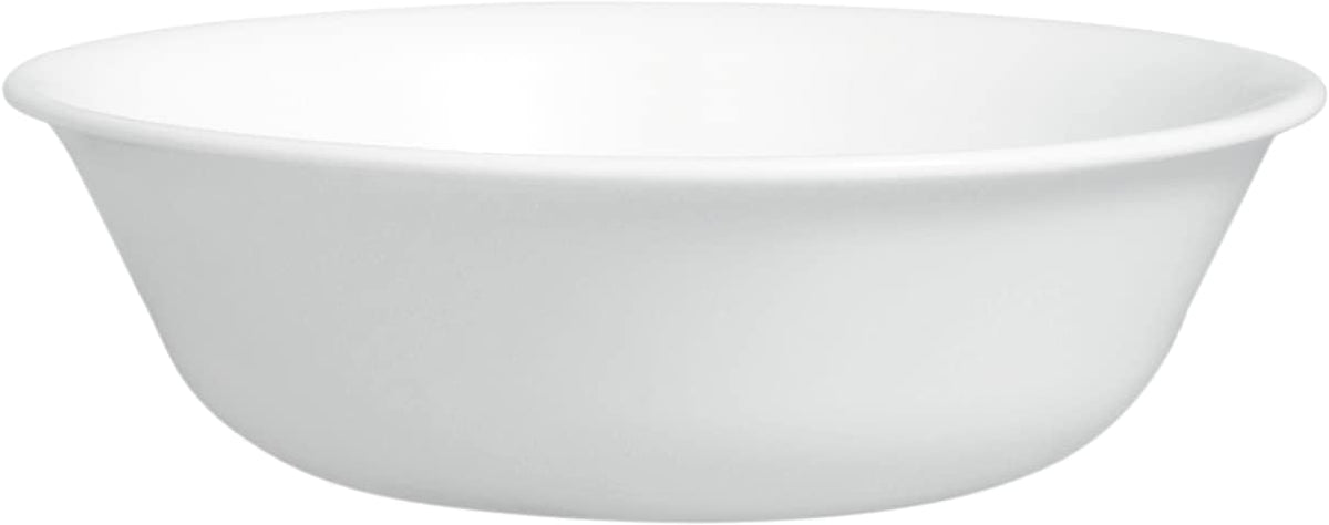 Corelle Vitrelle 4-Pieces 18-Oz Soup/Cereal Bowls Chip & Crack Resistant Glass Dinnerware Set