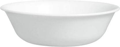 Corelle Vitrelle 4-Pieces 18-Oz Soup/Cereal Bowls Chip & Crack Resistant Glass Dinnerware Set