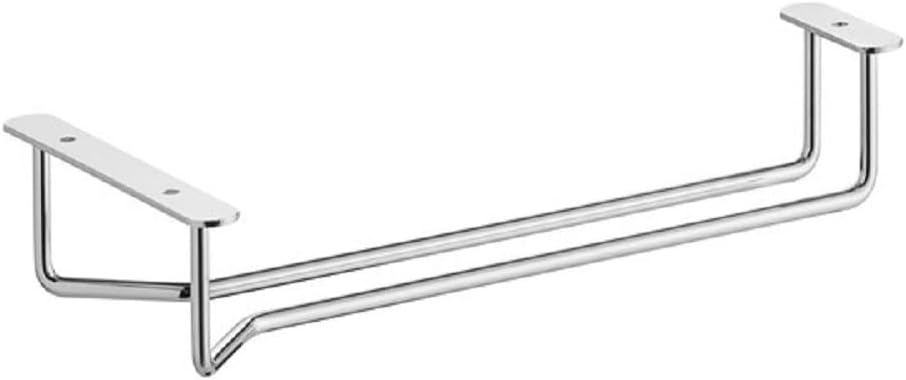 TrueCraftware- 10-Inch Wine Glass Rack Chrome Finish Set of 2- Stemware Rack Wire Hanging Rack