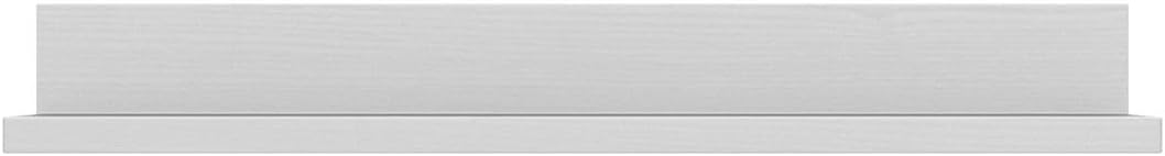 Mobili Fiver, Set of 2 Rachele Shelves, 23.62 in, Ashwood White, Melamine-Finished, Wall Mounted