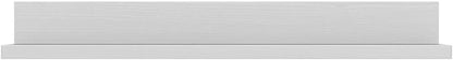 Mobili Fiver, Set of 2 Rachele Shelves, 23.62 in, Ashwood White, Melamine-Finished, Wall Mounted