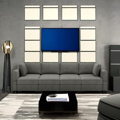Belffin Modular Sectional Sleeper Sofa Bed Convertible Sectional Couches for Living Room. Light