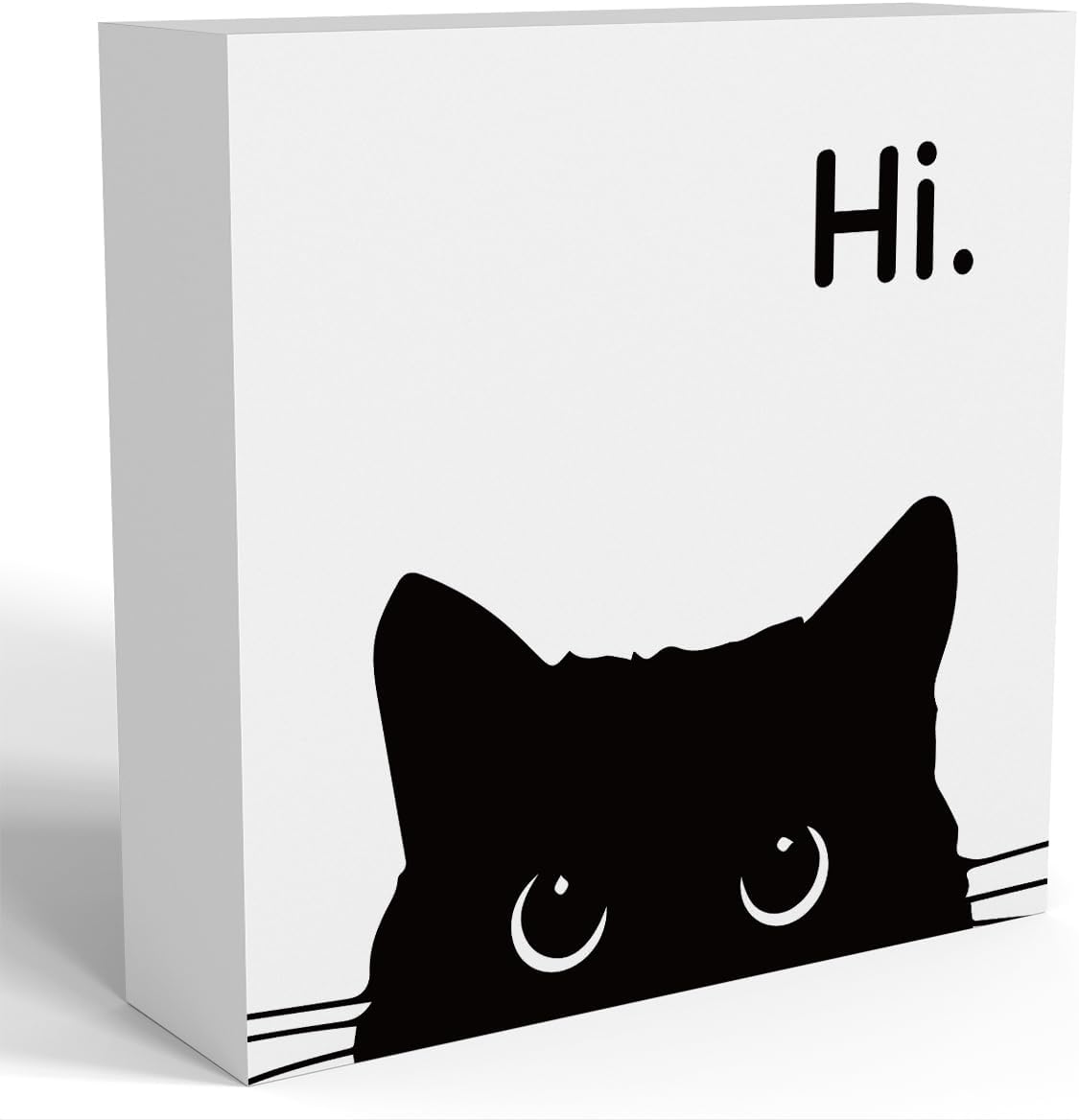 Black Cat Desk Decor, Office Decorations for Work, Cat Lover Gifts for Women, Cat Gifts for Girls