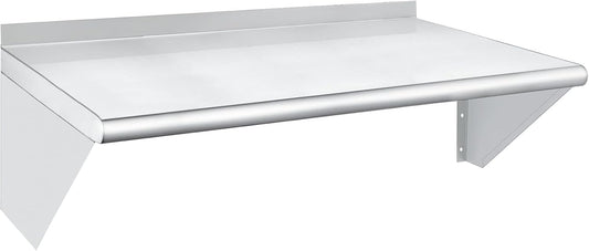 HARDURA Stainless Steel Shelf 18" x 36", 340lb Commercial Shelves Wall Mount Metal Shelving with