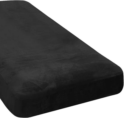 H.VERSAILTEX Velvet Stretch Individual Chaise Cover Sectional Couch Covers for L Shaped Sofa Both