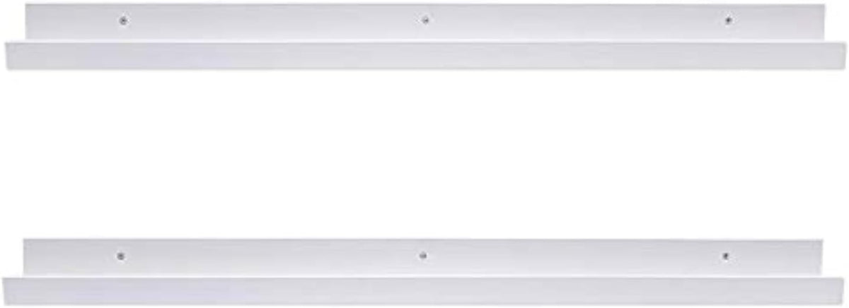 AZSKY Floating Picture Shelves Denver Modern Wall Mount – Long Narrow Picture Ledge - 36 Inch Set