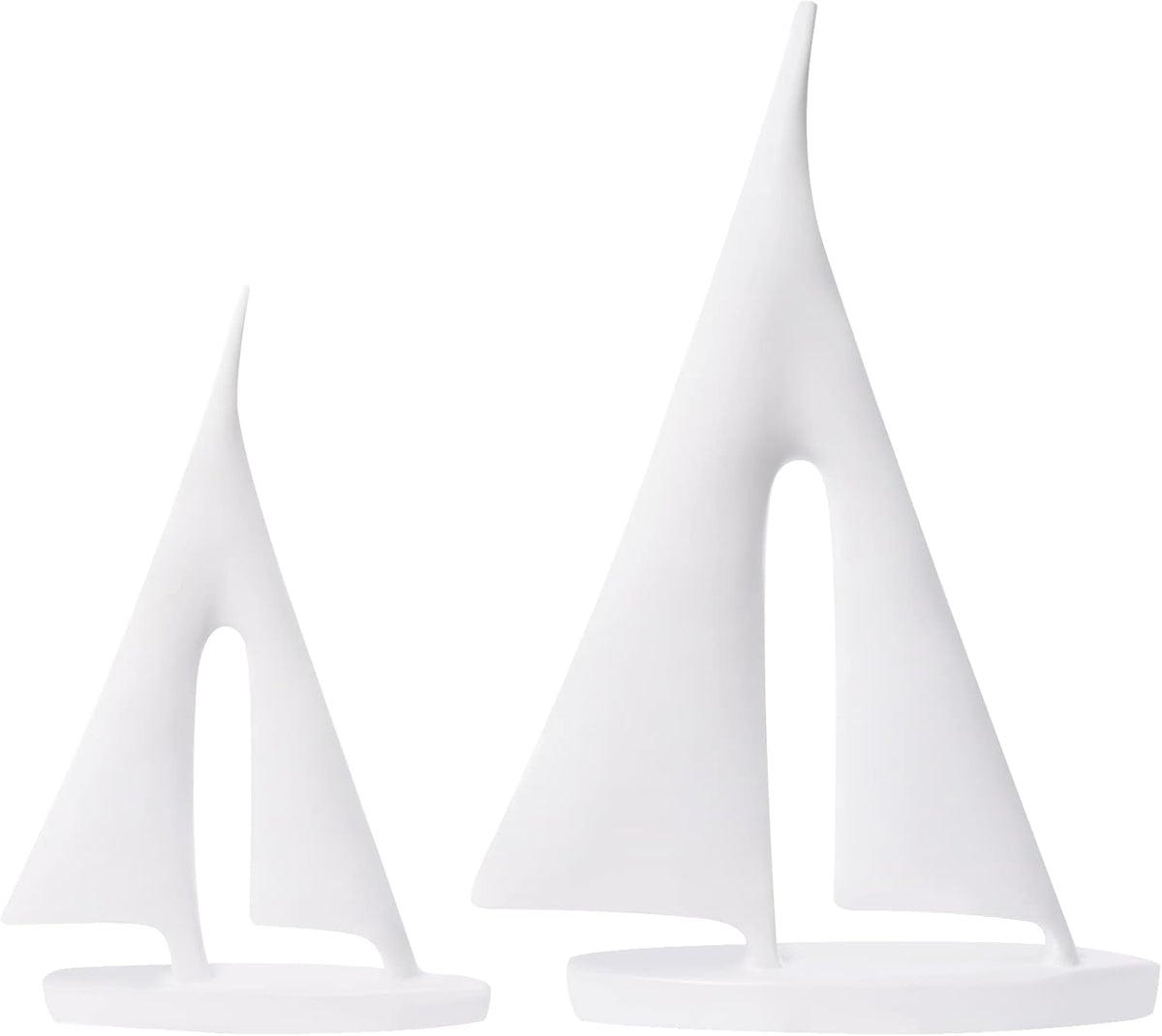 Modern Sculptures Home Decor, Sailboat Decor Ornament, Boat Decorations Statue Decor, Art