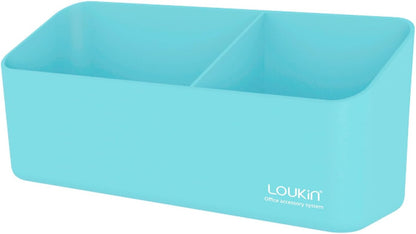 loukin Magnetic and Adhesive Marker Holder, Dry Erase Accessory Tray, Magnetic Storage Organizer