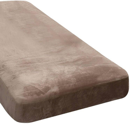 H.VERSAILTEX Velvet Stretch Individual Chaise Cover Sectional Couch Covers for L Shaped Sofa Both