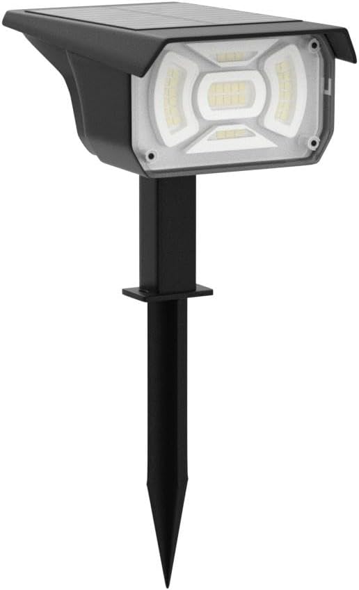 Color Solar Light Outdoor Waterproof Spotlights with 9 Light Modes, Color Changing Solar Outdoor