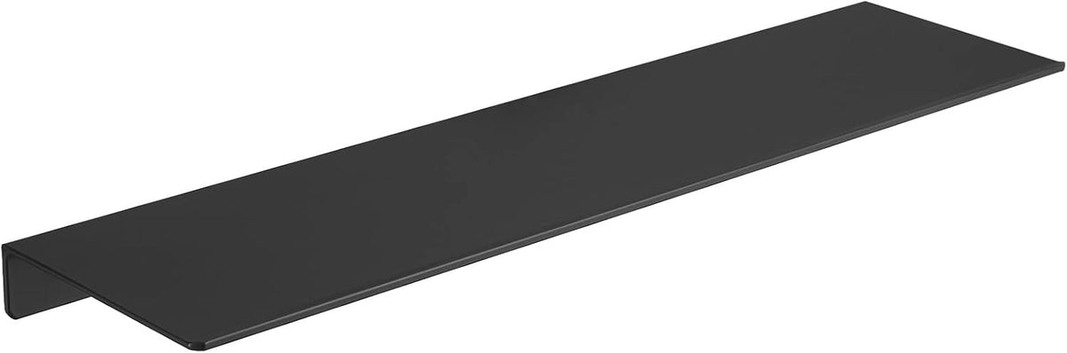JOOM Small Metal Wall Floating Shelf - Metal Wall Shelf, Black Floating Shelf, Small Bathroom