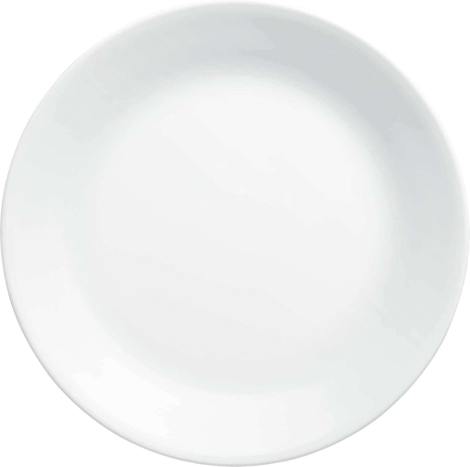 Corelle Vitrelle 4-Pieces 10.25" Glass Dinner Plates Chip & Crack Resistant Glass Dinnerware Set