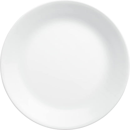 Corelle Vitrelle 4-Pieces 10.25" Glass Dinner Plates Chip & Crack Resistant Glass Dinnerware Set