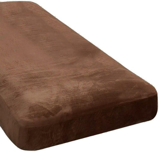 H.VERSAILTEX Velvet Stretch Individual Chaise Cover Sectional Couch Covers for L Shaped Sofa Both
