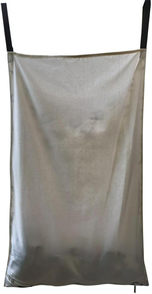 Adjustable Space Saving Door Hanging Laundry Hamper Bag Dorm Laundry Bag,Wide Open Top Over The