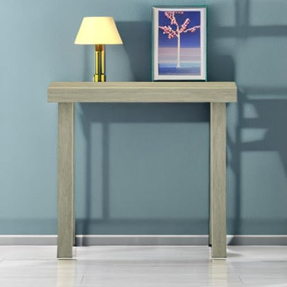 Plank+Beam Solid Wood Console Table, 36 Inch, Sofa Table, Narrow Entryway Table for Hallway, Behind